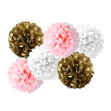 64PCS Birthday Decorations, Rose Pink Gold Balloons Set - Party Decor City